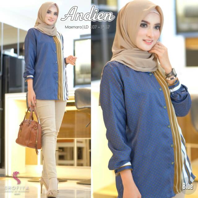 Blus Wanita Kantoran/Blus Wanita Trendy/Atasan Wanita Modern