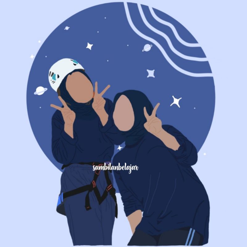 Jasa ilustrasi wajah | vector art | line art