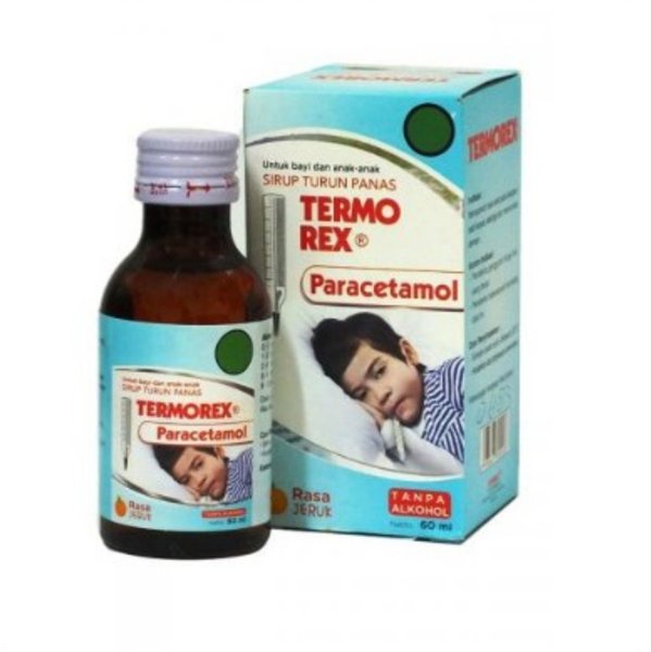 Termurah!! Termorex Paracetamol Sirup 60 Ml