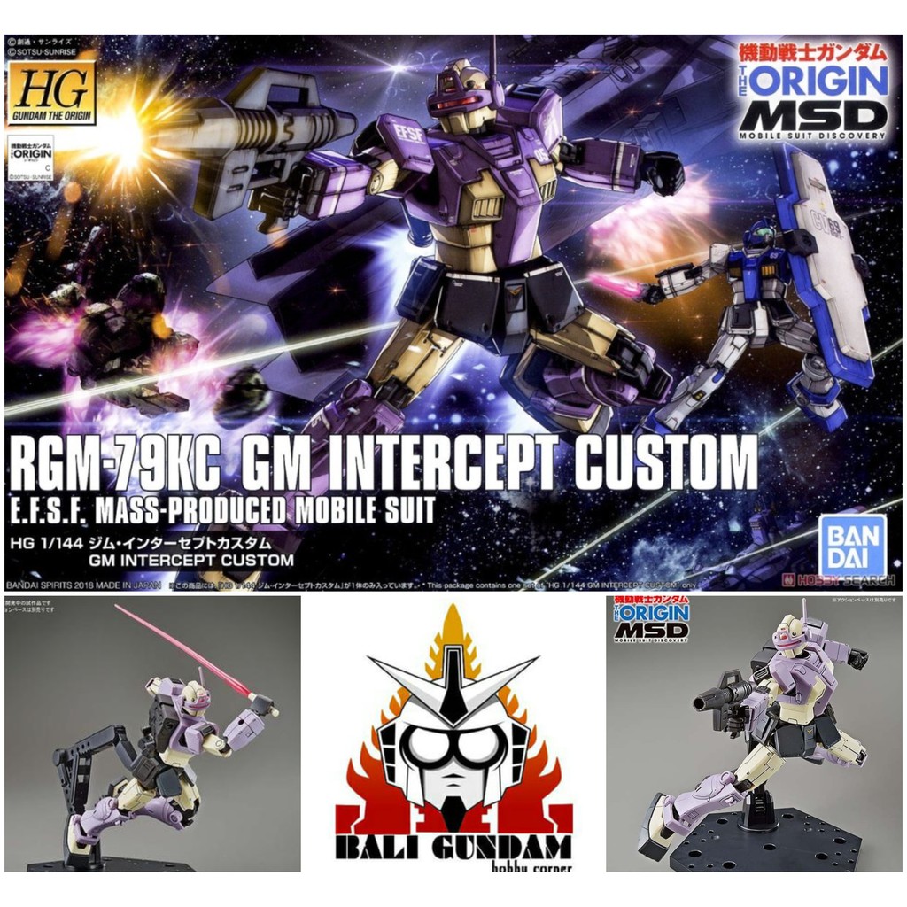 HG 1/144 RGM-79KC GM INTERCEPT CUSTOM