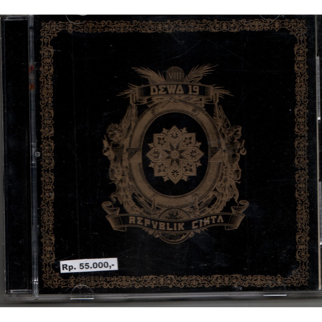 CD ORIGINAL DEWA19 REPUBLIK CINTA