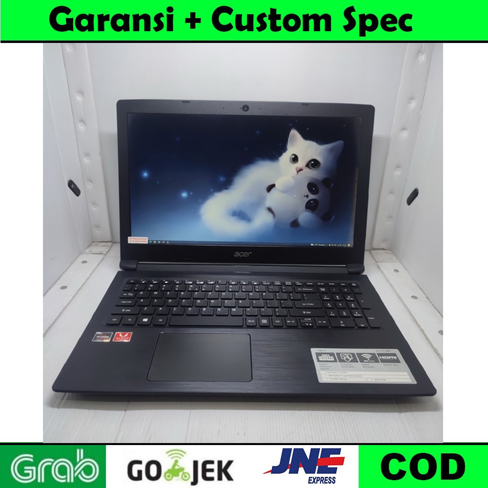 Jual Laptop Kantor Acer Aspire A315 Ryzen 3 2019 4/128 15 Inch FHD