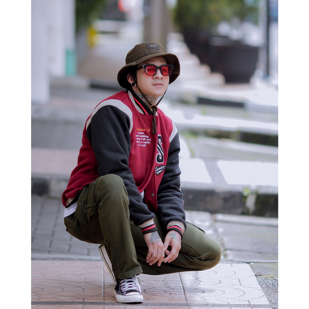 Jaket Varsity Baseball Unisex Original Genious