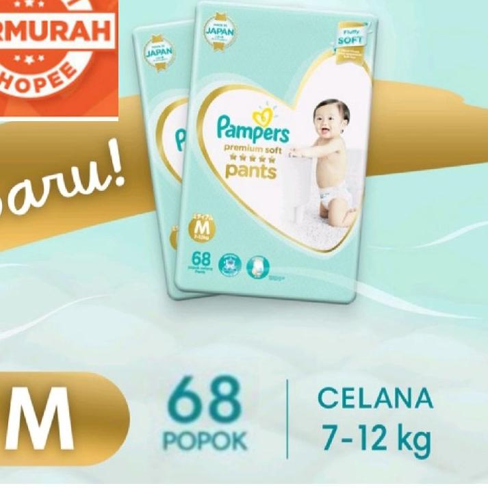 Promo Diskon➽ ➽ Pampers / pampers / pampers / PAMPERS XL54 / pampers L62 / M68 PAMPERS NEW BORN 52 P