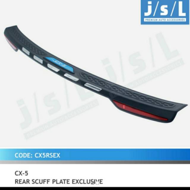 Sillplate belakang Mazda CX5 model exclusive jsl