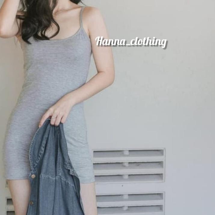 Mini Dress Tanktop Tali Kecil