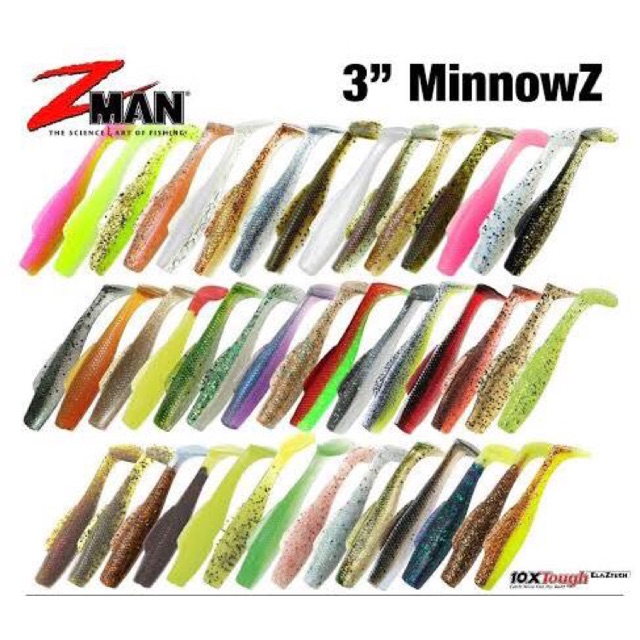 SOFT LURE ZMAN MINNOWZ 3 INCHI