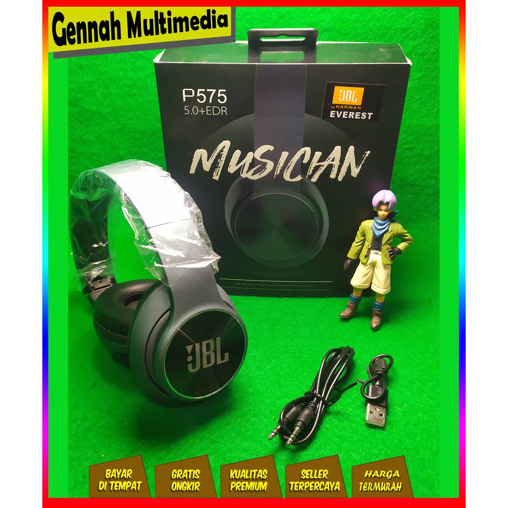 Headset HEADPHONE JBL Bluetooth Bando PS75