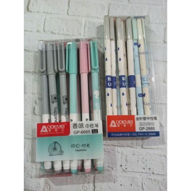 

[AJS] Pulpen Gel Karakter /Ballpoint Gel Murah/Pulpen Karakter Lucu