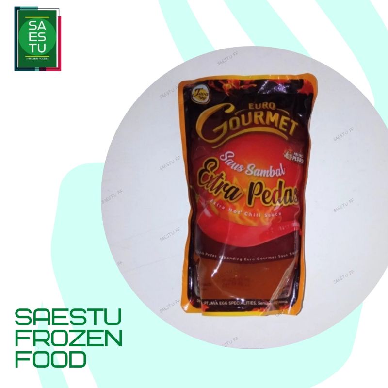 

Euro gourmet saus sambal extra pedas