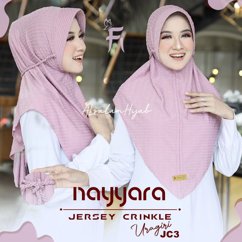 Jilbab Instan NAYYARA ORI fi hijab collection / alsalam hijab/ jilbab instan/jilbab murah