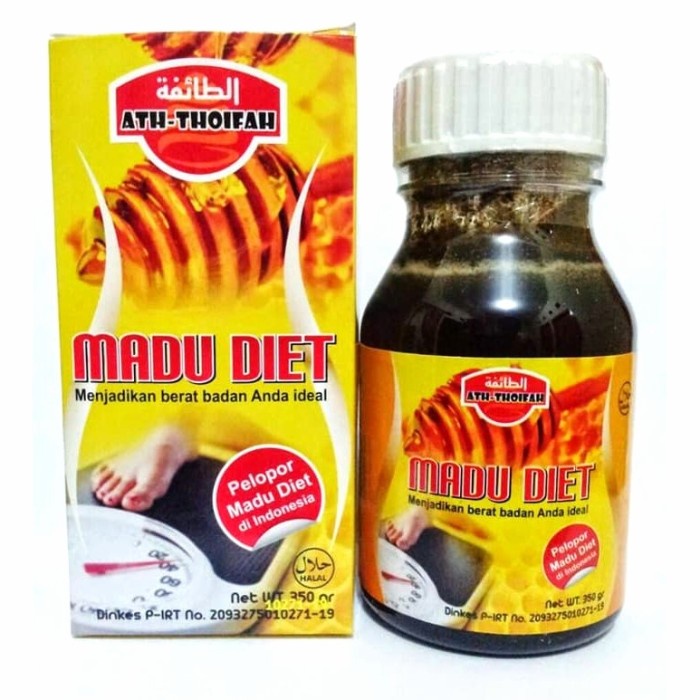 

Madu DIET ATH THOIFAH Madu Langsing Madu Pelangsing - 350 gram