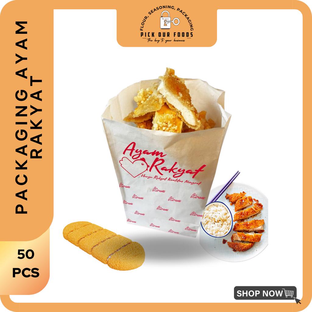 Packaging Ayam Rakyat 50pcs