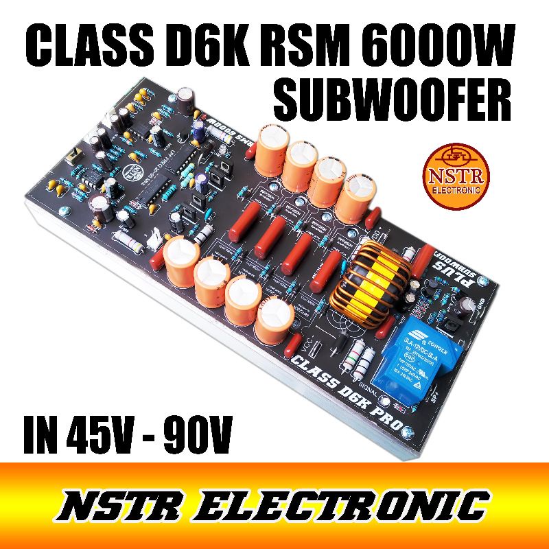 CLASS  D6K TANPA ARUS BIAS FITUR SUBWOOFER