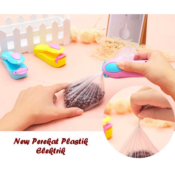 [MURAH] Hand sealer Mini Electrik / alat Press Plastik / Perekat Plastik /penyegel Plastik/ Mini Hand Sealer / alat perekat plastik elektrik makanan