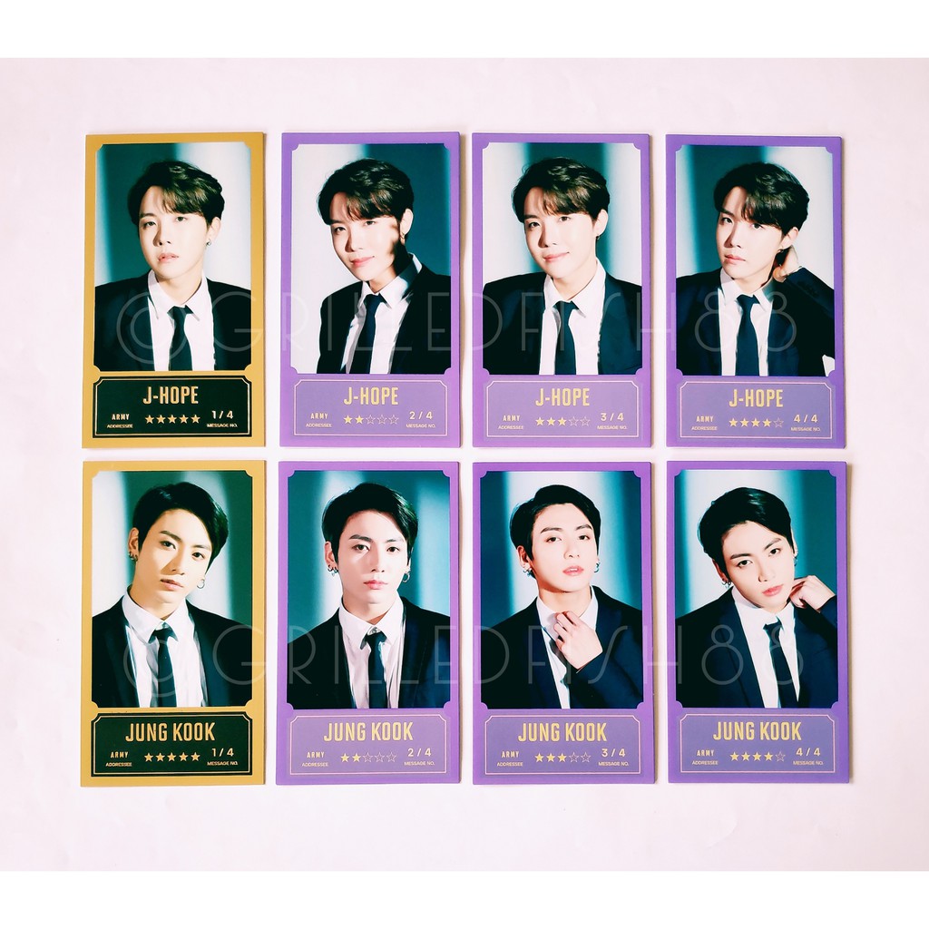 Jual Cek Variasi Bts Bangbangcon Bbc Official Message Photocard Full