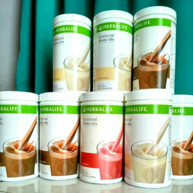 Shake Herbalife nutritional shake mix F1/ shake choco/ vanilla/ wild berry/ choco mint