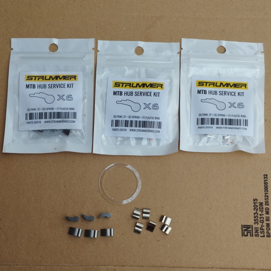 Service kit 6 pawls freehub Strummer mtb MT HM 280 350 380 650 boost
