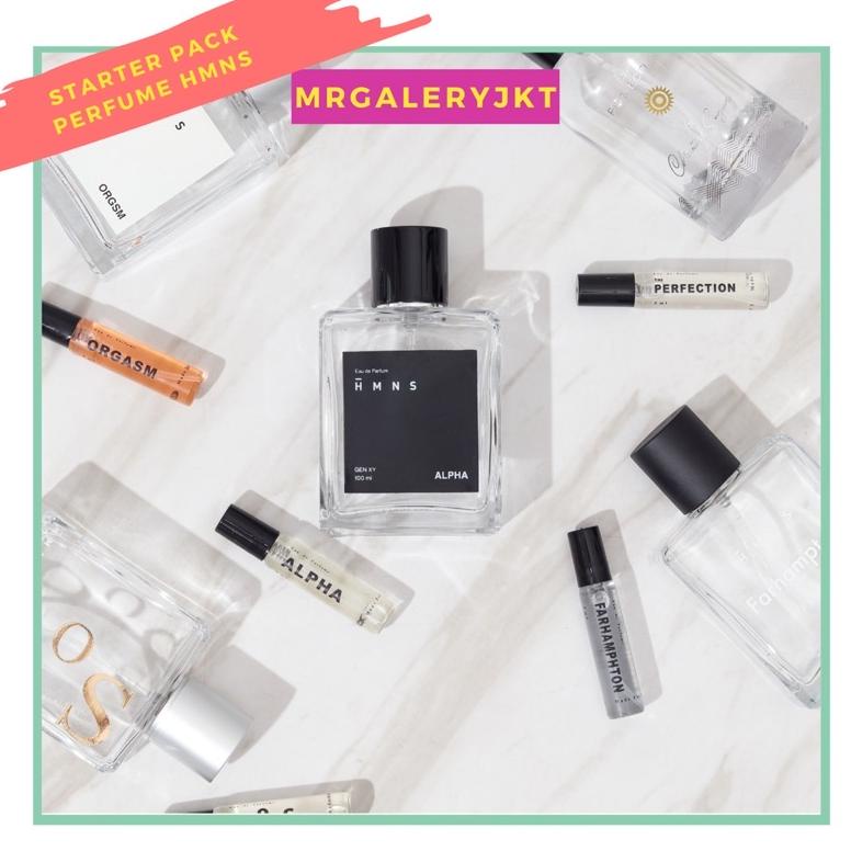 Hmns Perfume Starter Pack Orgasm Eos Alpha Farhampton The Perfection Parfum Pria Parfum Wanita