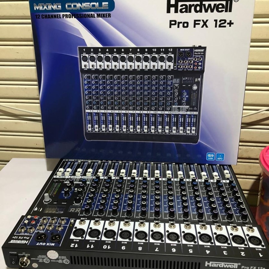 Mixer Audio Hardwell Pro FX 12+ ProFX12+ Pro FX-12+ Original