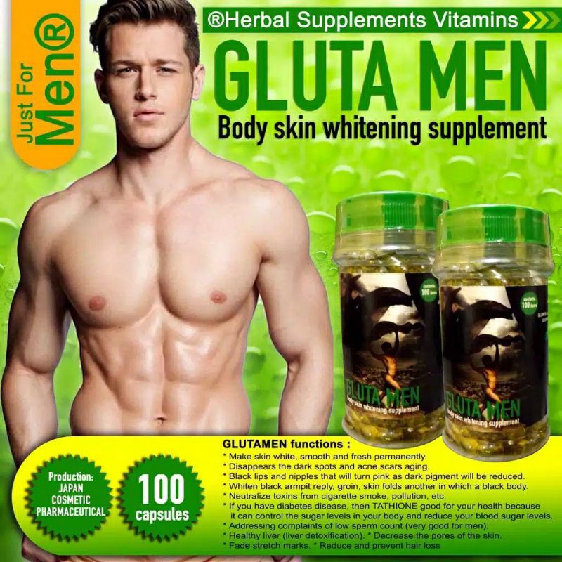 GLUTAMEN ORIGINAL body skin whitening