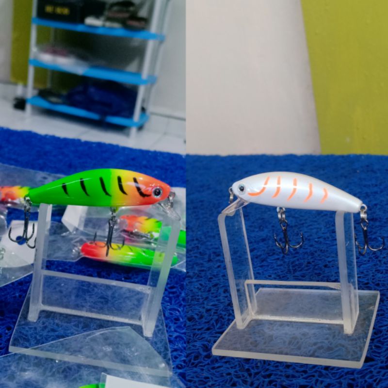 new minnow lure factory, rep hinomiya savior / agana greenbay 5,5cm 6g