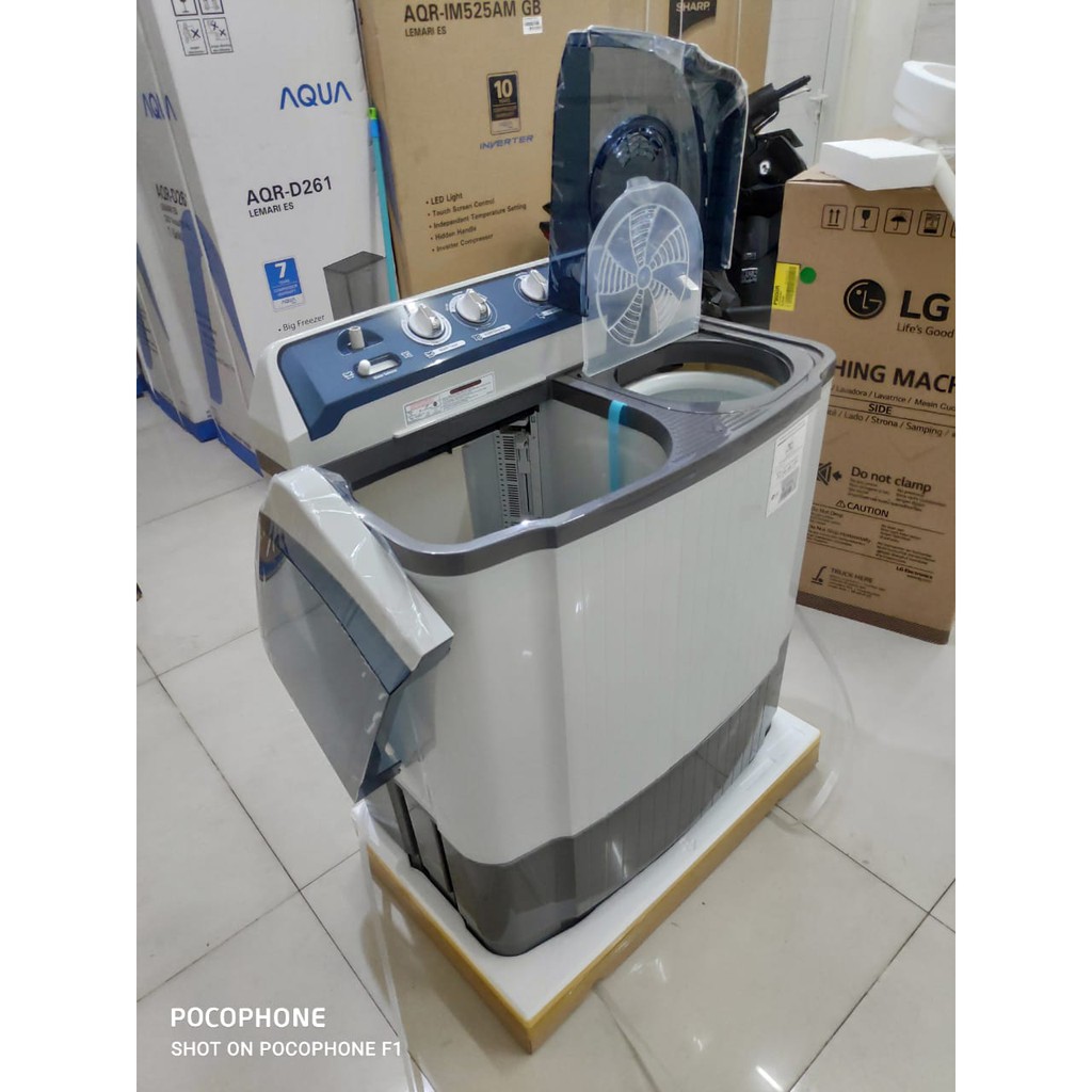 MESIN CUCI LG P 9050 R 9KG 2 TABUNG 9050R LOW WATT