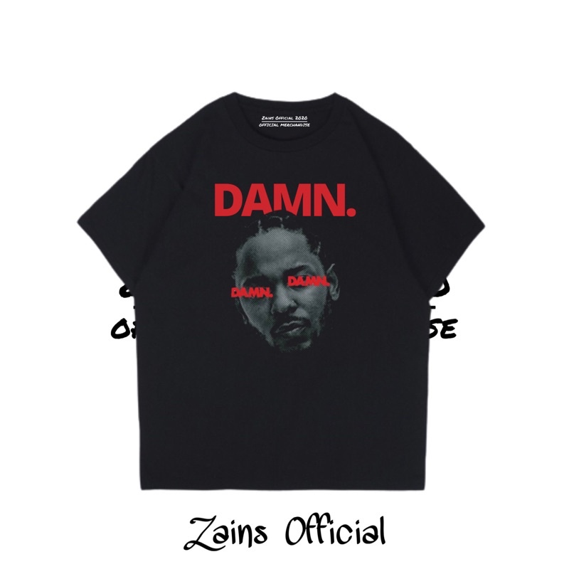 KAOS T-SHIRT RAPPER KENDRICK LAMAR  - Baju Rap King Kunta / HITAM / DEWASA / PRIA / ROCK / WANITA / 