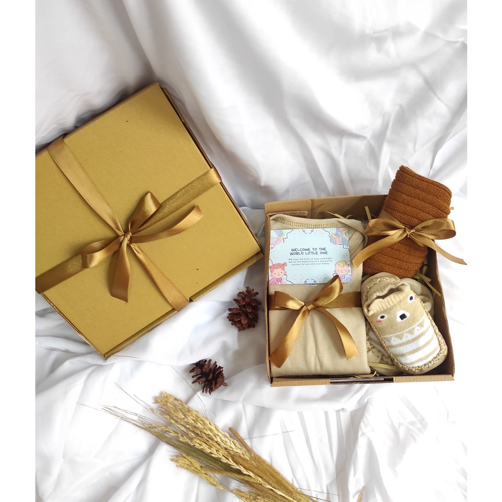 Hampers Parcel Paket Gift Set Kado Hadiah Newborn Baby Bayi Lahiran Box