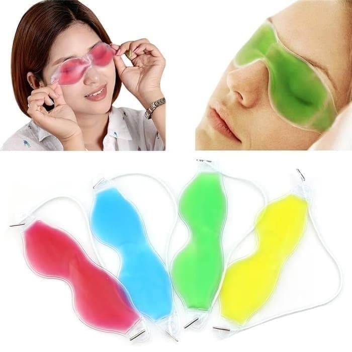 Eye Mask Sleeping Gel / Sleeping Eye Mask Gel / Masker Gel Penutup Mata Saat Tidur