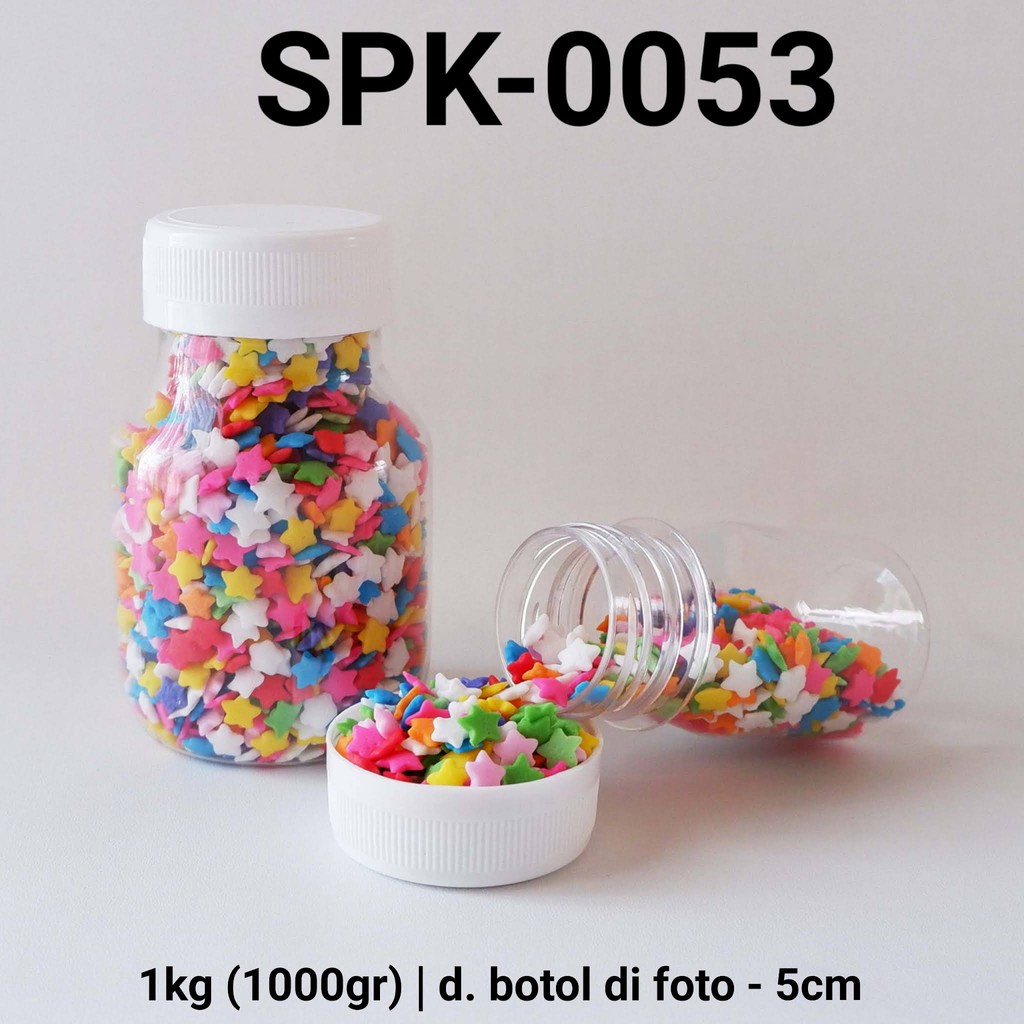 

SPK-0053 Sprinkles sprinkle sprinkel 1kg 1 kg bintang confetti rainbow yamama baking grosir murah sprinkles cake dekorasi mutiara trimit decoration story sprinklestory sprinklesstory sprinkle story yamama baking