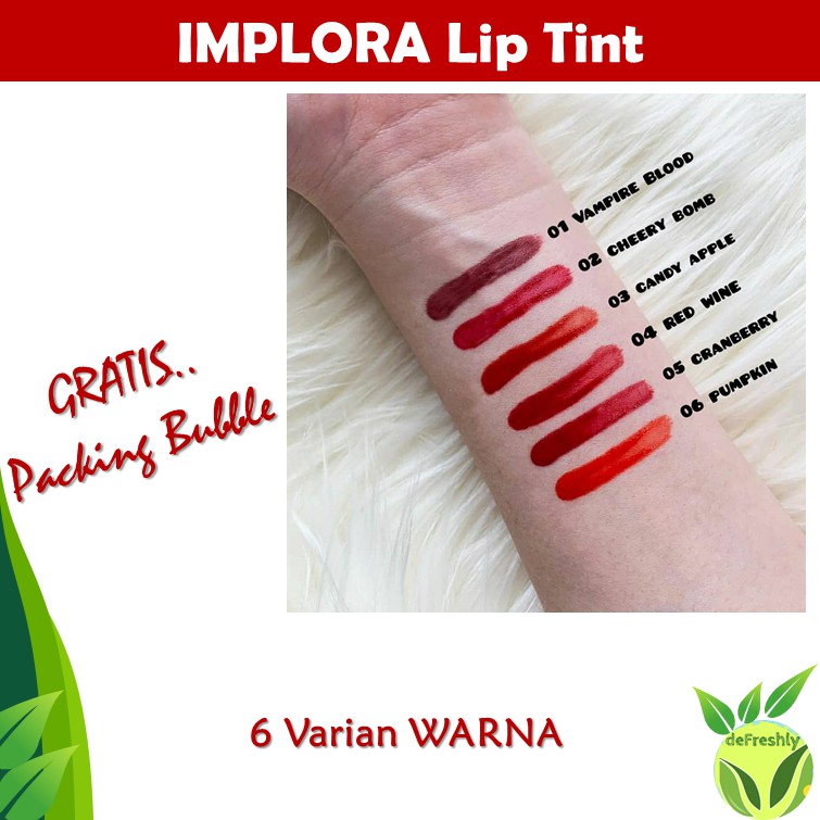 ❤ defreshly ❤ Implora Cheek &amp; Lip Tint - Liptint Implora Model Ice Cream - Pemerah Pipi [Original Aman BPOM]