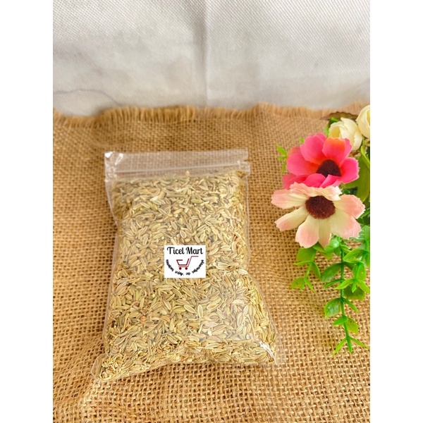 

100gr | ADAS MANIS | FENNEL SEED | herbal asli alami bumbu dapur penyedap masakan rempah nusantara indonesia