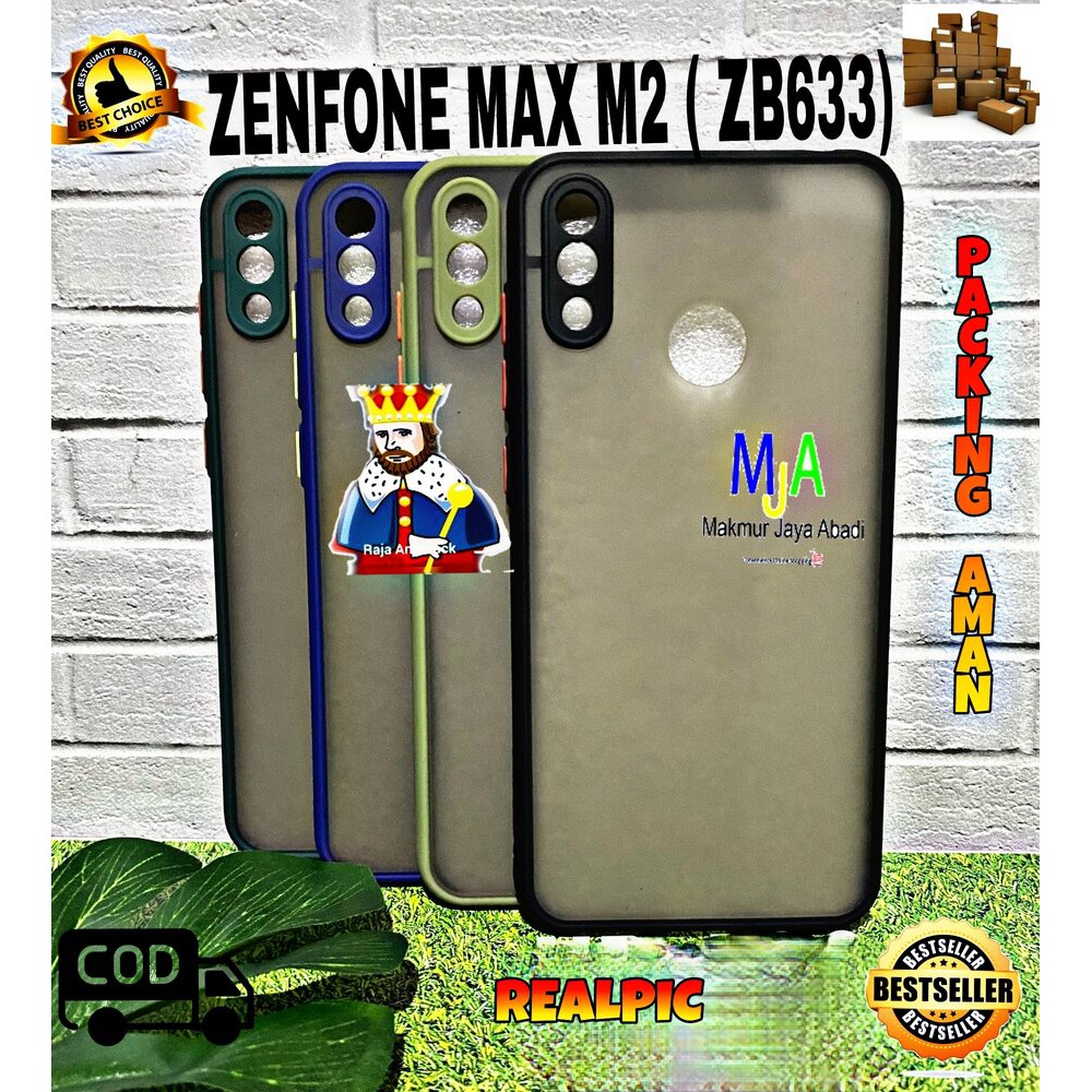 SOFTCASE Asus Zenfone Max M2 ZB633KL - CASE MATTE FULL COLOUR MY CHOICE BUMPER CASE PELINDUNG KAMERA
