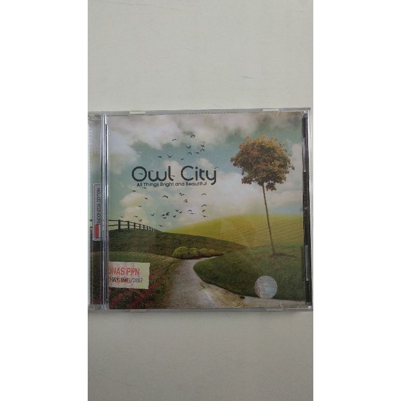 CD Owl City All Things Bright and Beautiful