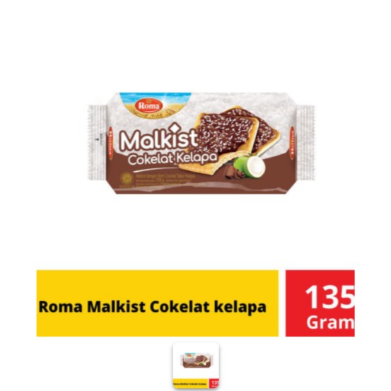 Roma Malkist Coklat Kelapa 95 Gr