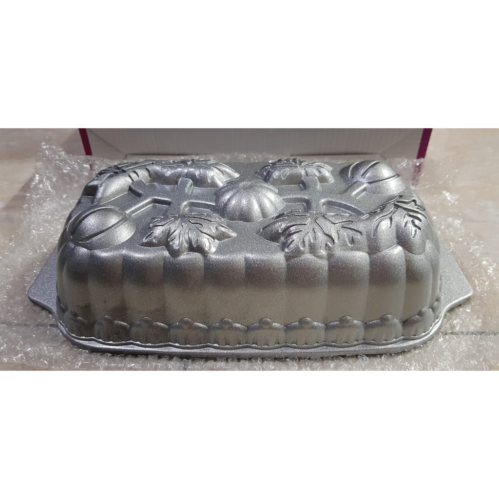 pumpkin loaf pan loyang cake anti lengket baking pan 24 cm non stick