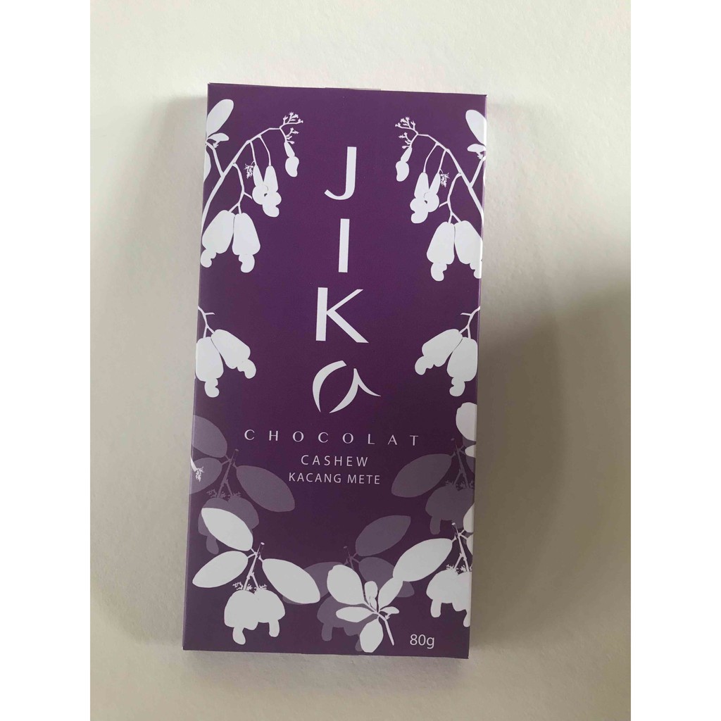 

JIKA Chocolat Cokelat Hitam dengan Kacang Mede (Dark Chocolate with Cashew Nut)