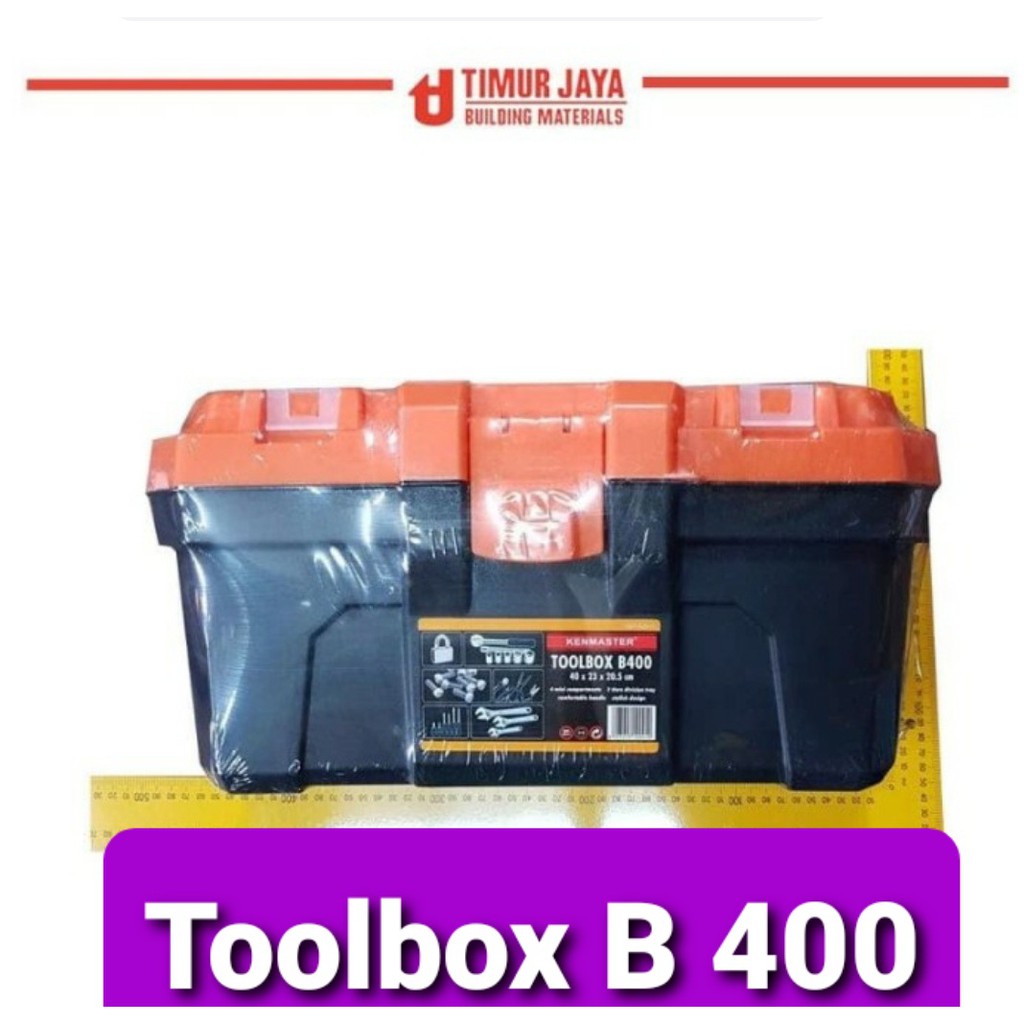 Toolbox / Tool box Kenmaster B400 / Kotak Peralatan Ukuran Besar Kenmaster Kotak Perkakas / Tempat Penyimpanan