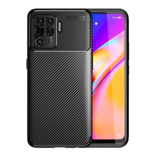 OPPO RENO 5F Casing Cover Carbon 360 Soft Case