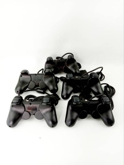 Stik PS2 TW Hitam 1kg isi5 / joystick ps2 hitam