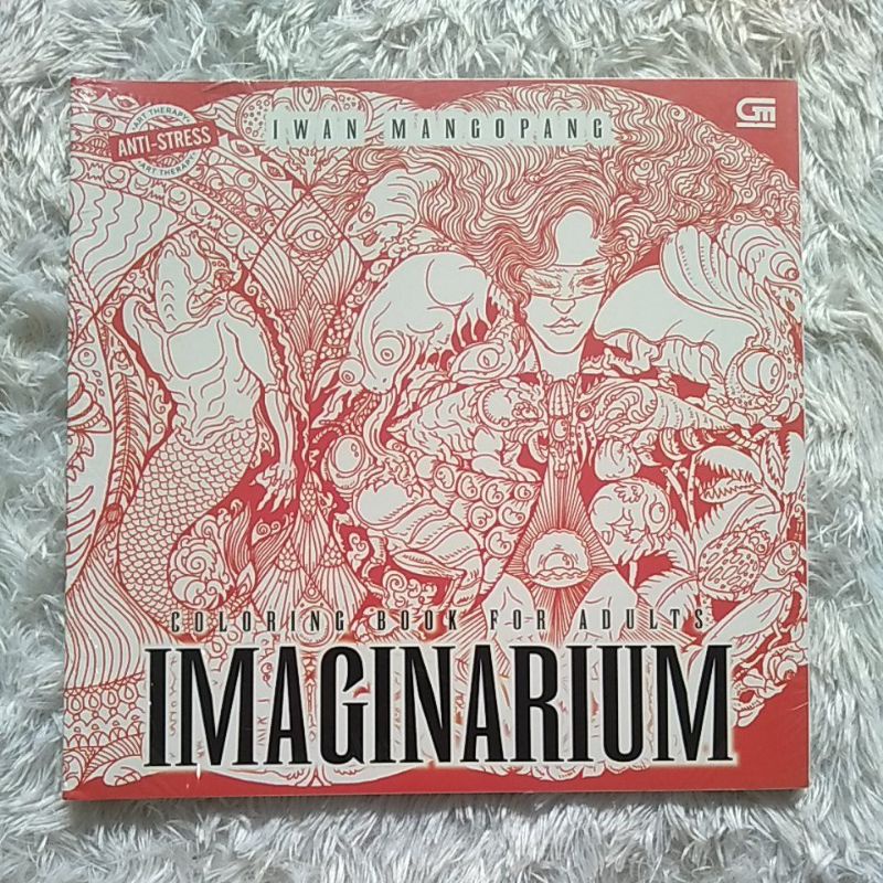 Coloring Book for Adults Imaginarium - Iwan Mangopang