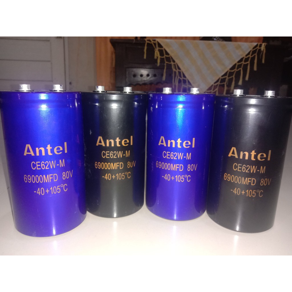 Elco Power 69000 MFD 100V / 80V Capasitor kapasitor 69000 uf