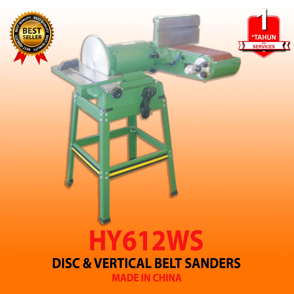 Mesin Amplas Duduk Ampelas Kayu Belt Sander HY612WS
