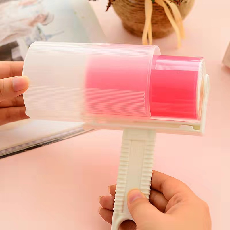 Pet Hair Remover Fur Remover Pet Roller Bulu Kucing Tidak Perlu Refill Stick Roller Sticky Lint Brush Roller Sikat Pengangkat Serat Di Pakaian （Warna Acak）