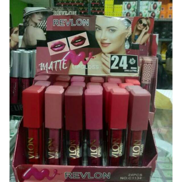 LIP GLOSS REVLON MATTE NO  newmatte /8035 /1134 (PERBOX)