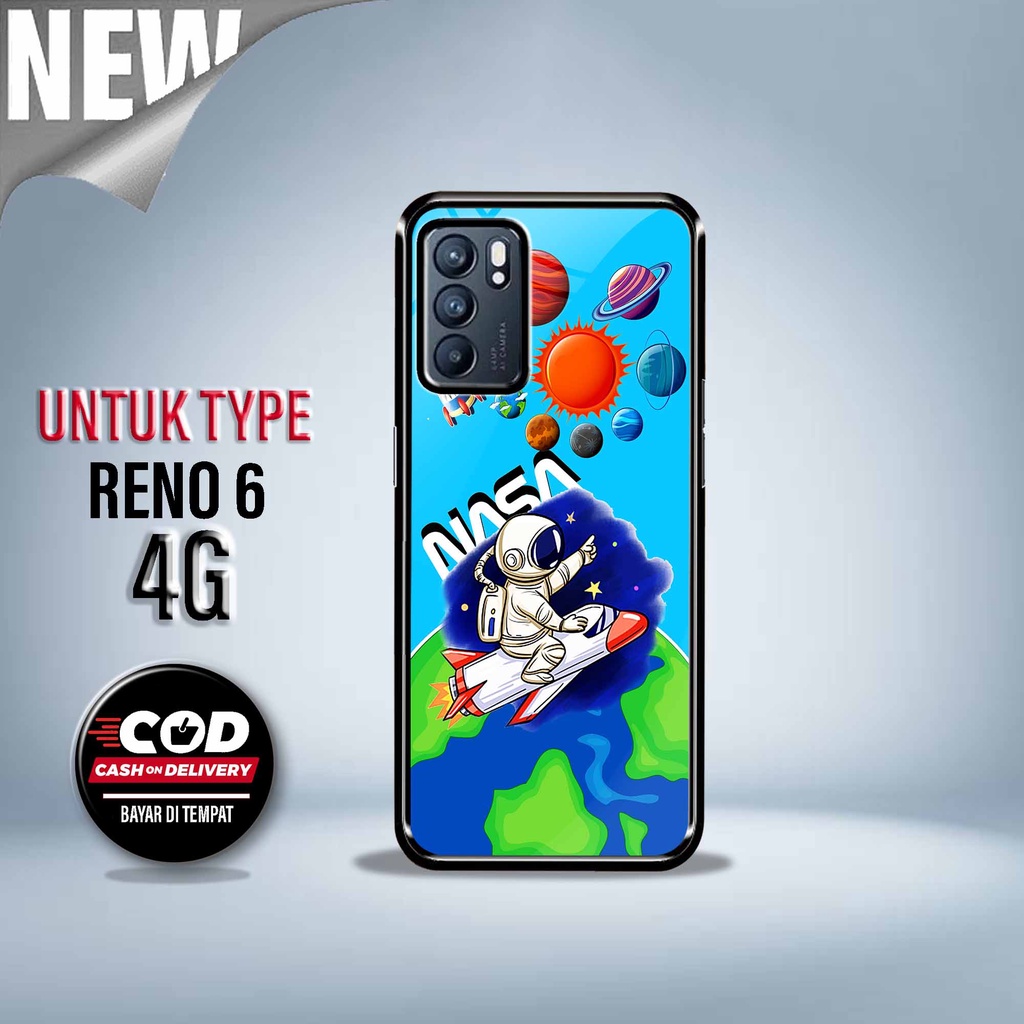 Sukses Case Glossy Oppo Reno 6 4G - Hardcase Terbaru Oppo Reno 6 4G - Case Fashion Oppo Reno 6 4G - 