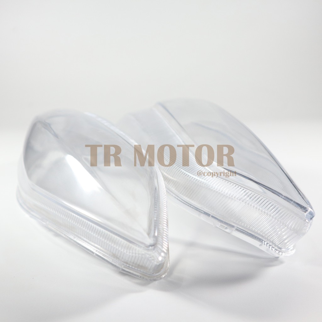 Mika Kaca Lampu Sein Sen Depan Jupiter Z New Robot 115cc Salib Reting Riting