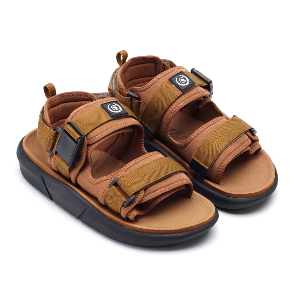 COSTA CARAMEL |ManNeedMe x Greata| Sandal Gunung Pria Outdoor Sendal Travelling PREMIUM ORIGINAL