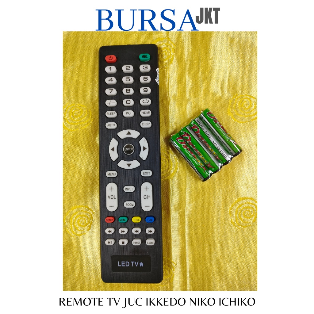 REMOTE LED MULTIFUNGSI ICHIK JUC MIT TANPA SETTING